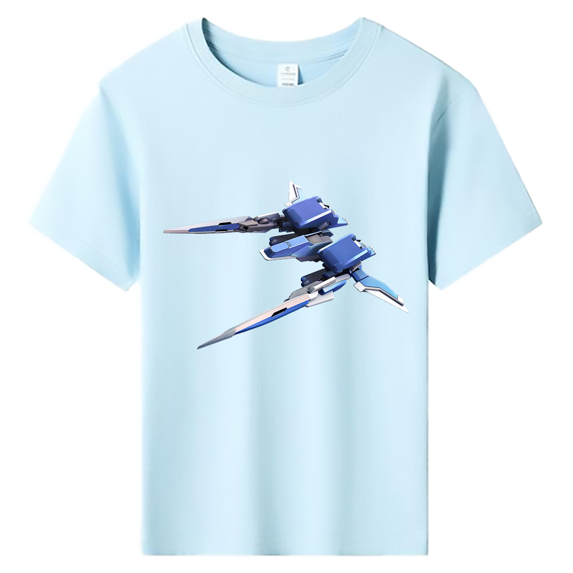 （画像用） 機動戦士ガンダム Mobile Suit Gundam 綿100％キッズTシャツ（フロントプリント）